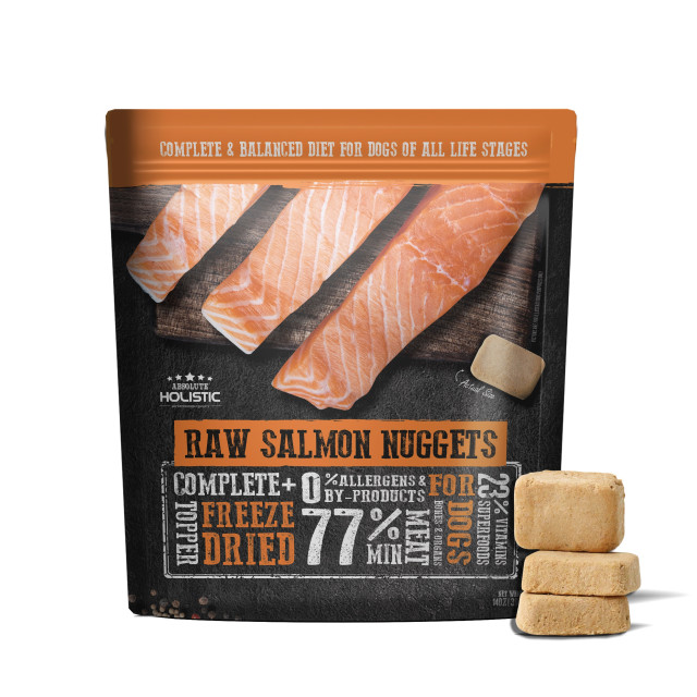 Absolute Holistic Raw Nuggets - Salmon 14oz